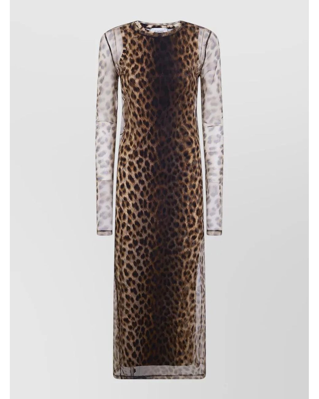 Sportmax Natural Esordio Sleeveless Midi Dress