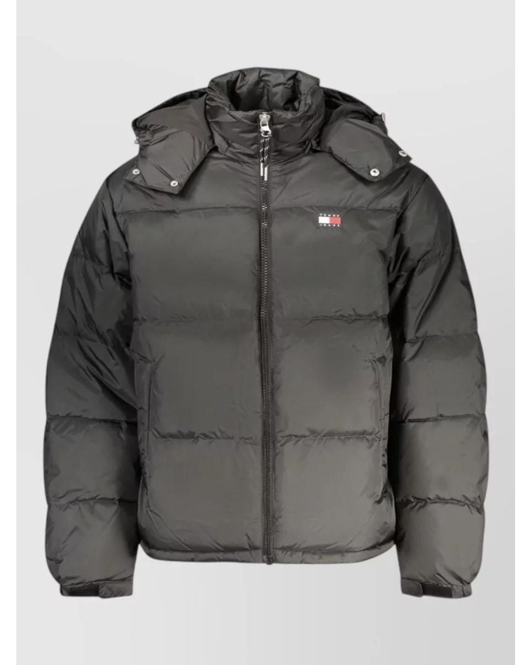 Tommy Hilfiger Gray Padded Coat for men