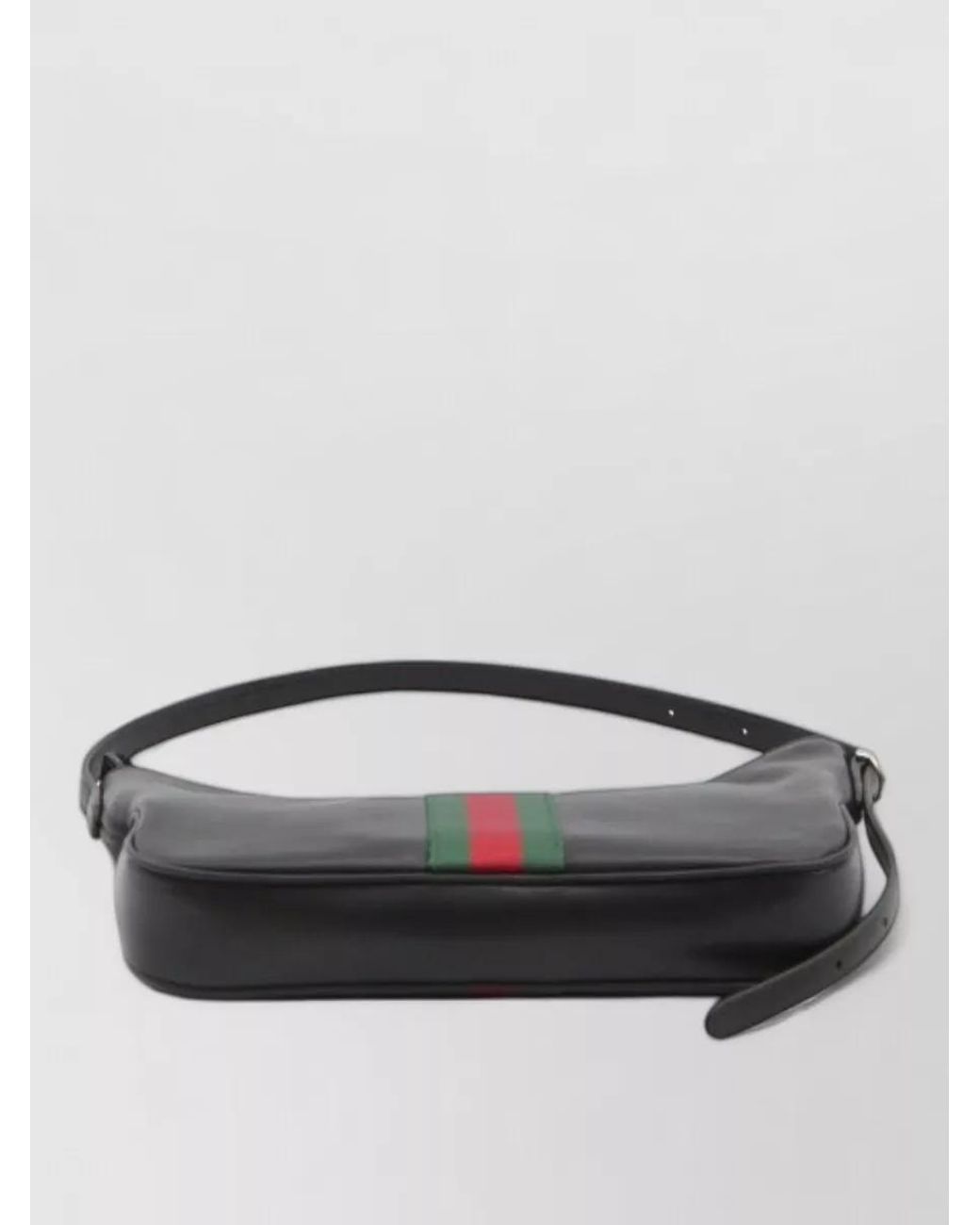 Gucci Black Leather Crossbody Bag for men