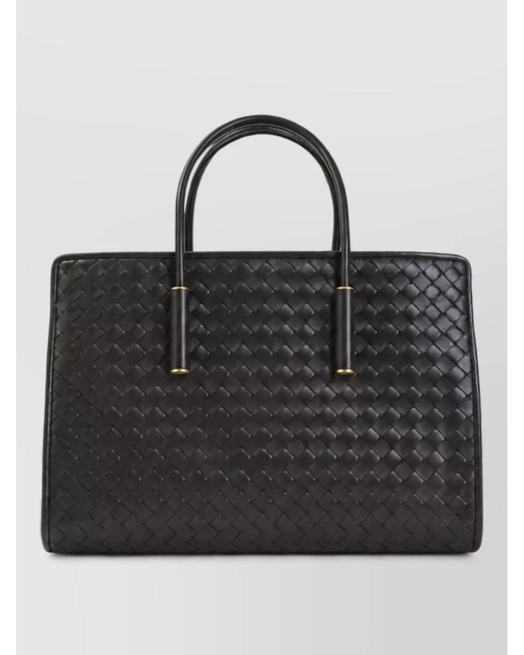 Bottega Veneta Black Small Leather Tote Bag