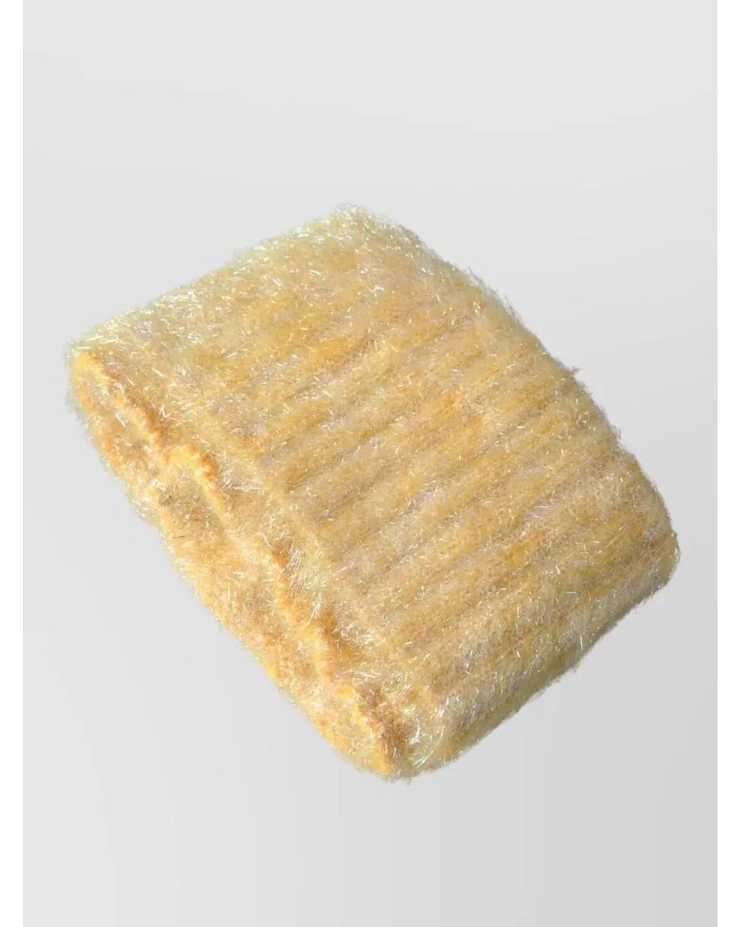 Dolce & Gabbana Natural Ribbed Knit Headband