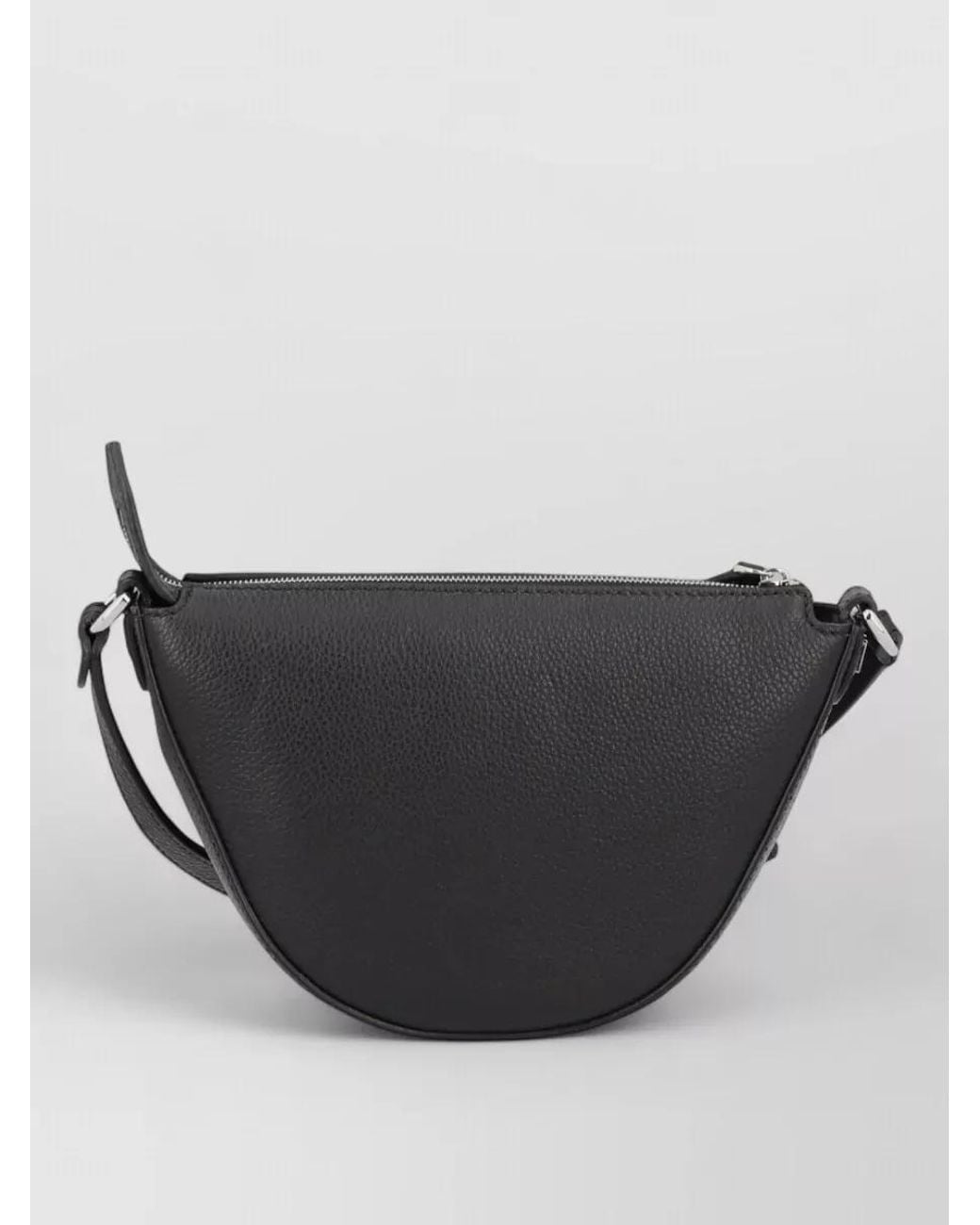 Fendi Black Calf Leather Melon Mini Clutch Bag for men
