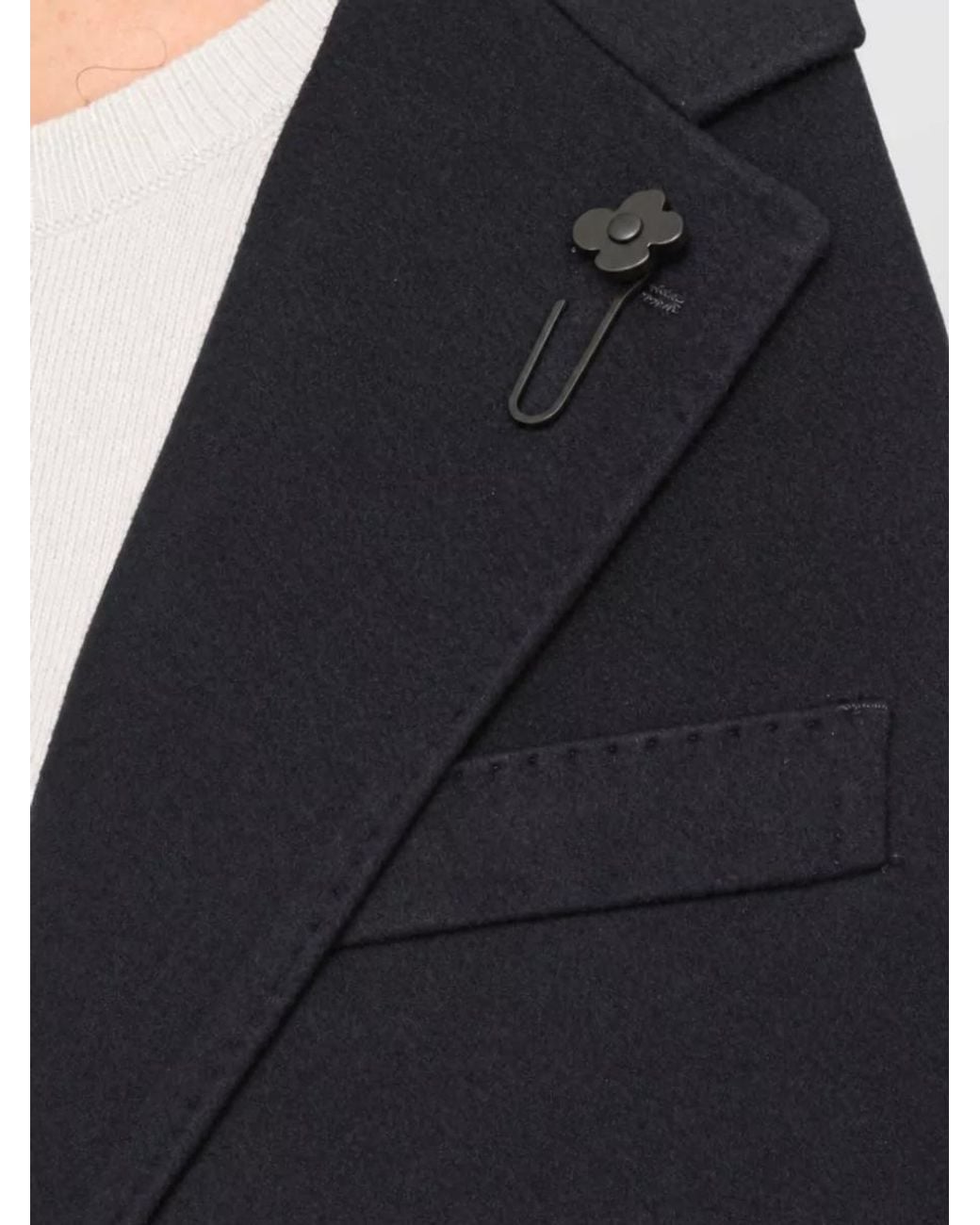 Lardini Blue Cashmere Suit Jacket for men