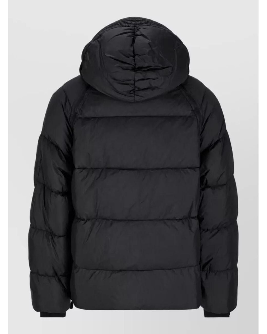 C P Company Black Down Puffer Jacket for men