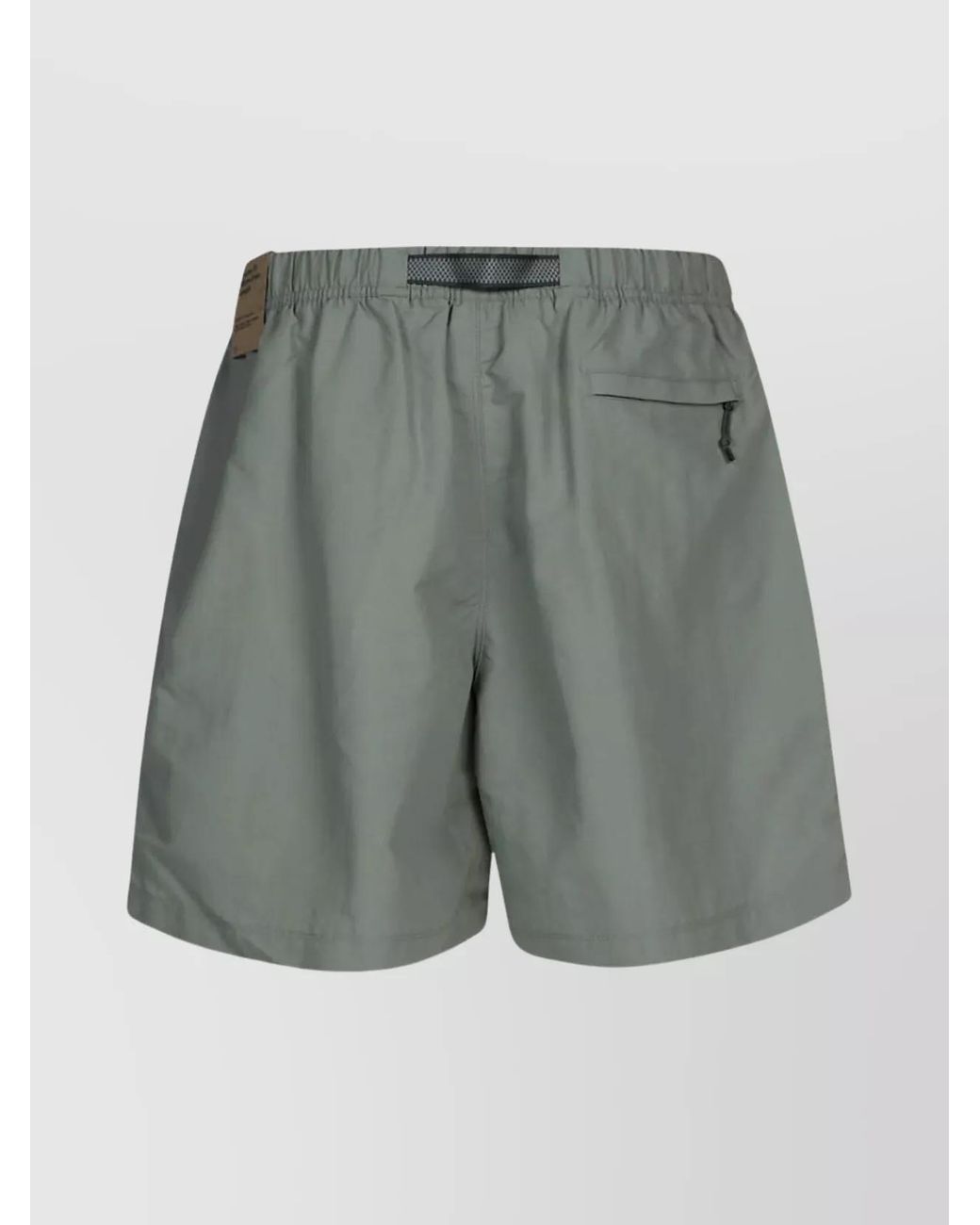 Nike Gray Waistband Elastic Zipper Pocket Shorts for men