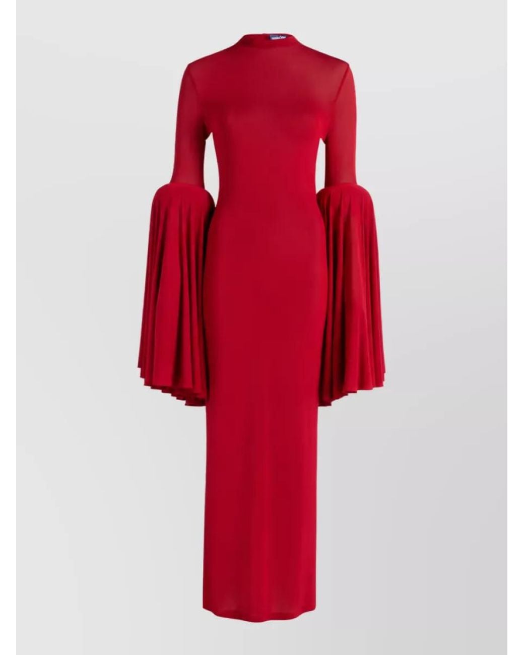 Jean Paul Gaultier Red Knee-Length Maxi Dress