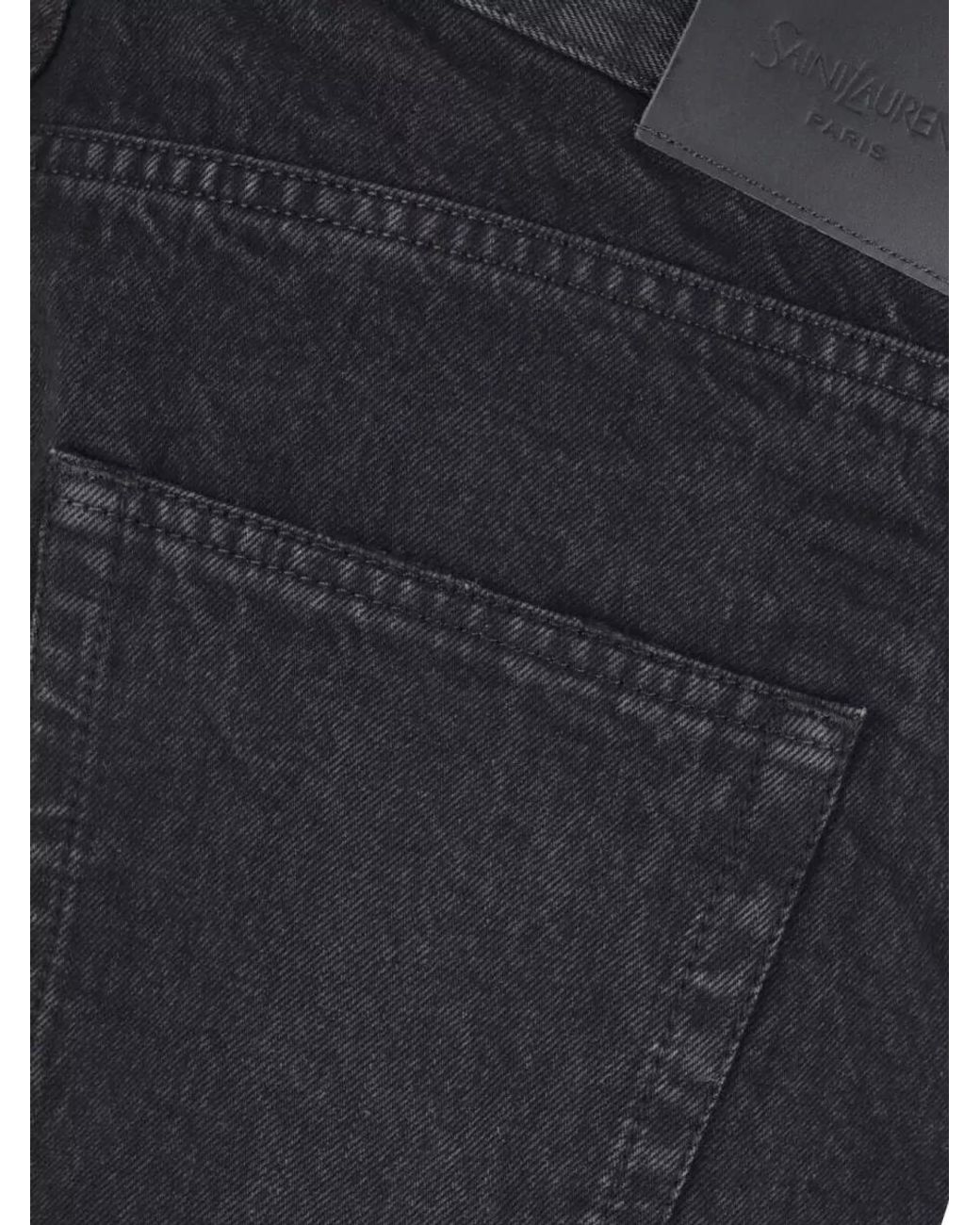 Saint Laurent Blue Slim-Fit Straight-Leg Denim Jeans for men