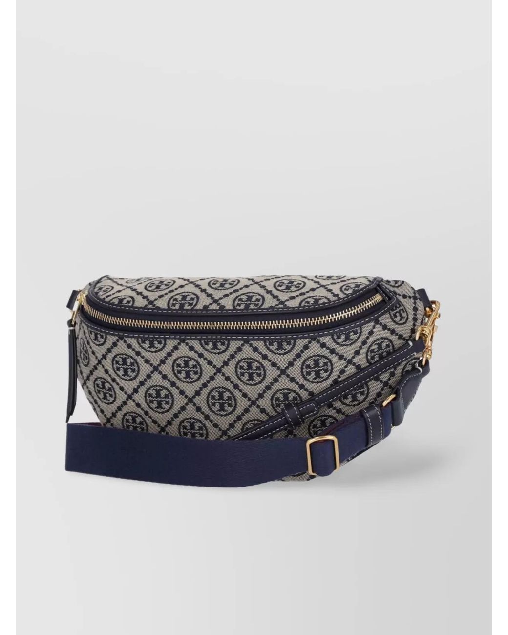 Tory Burch Gray T Monogram Belt Bag Shoulder Bag
