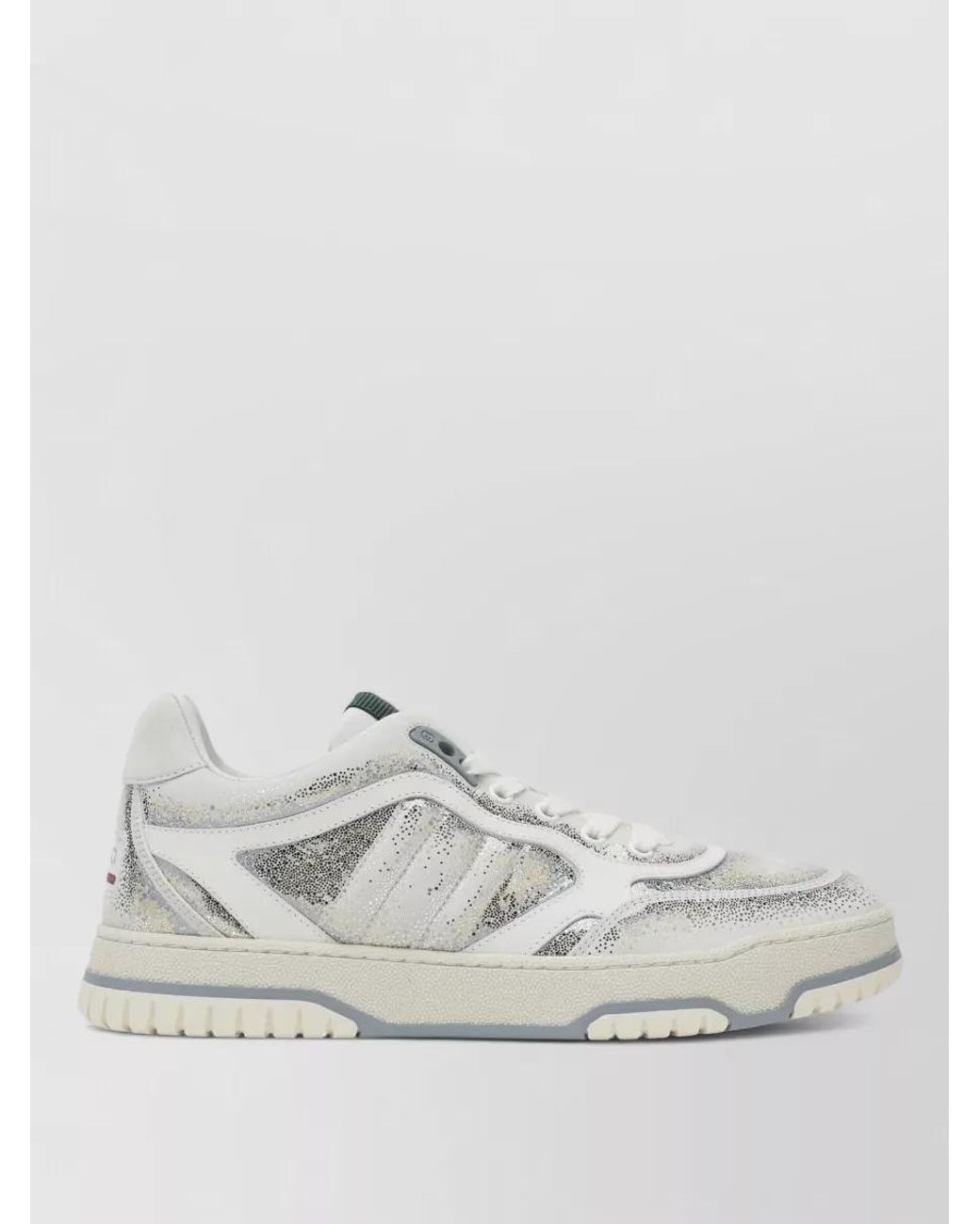 Gucci White Low-Top Sneakers