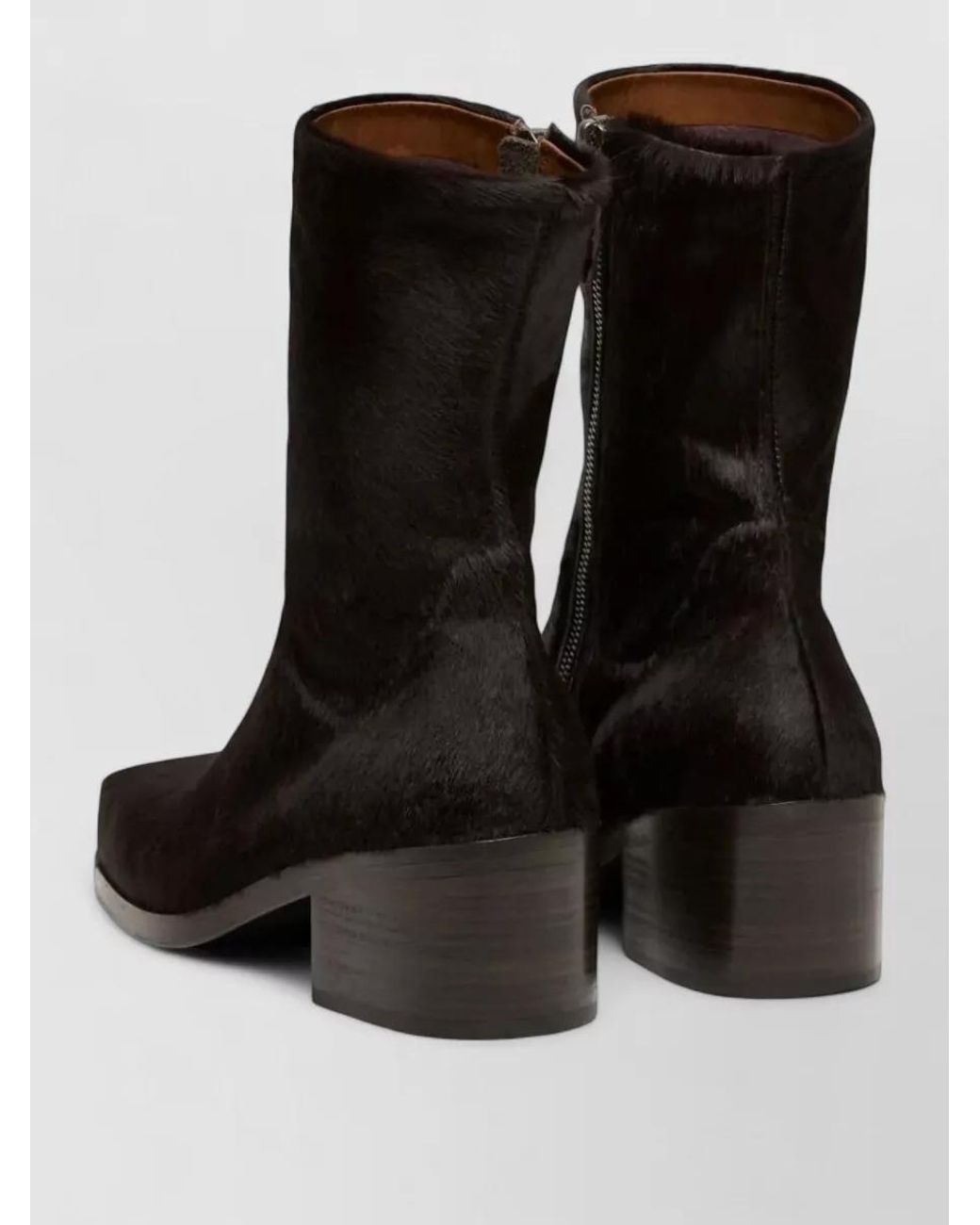 Marsèll Black Leather Cassello Ankle Boots