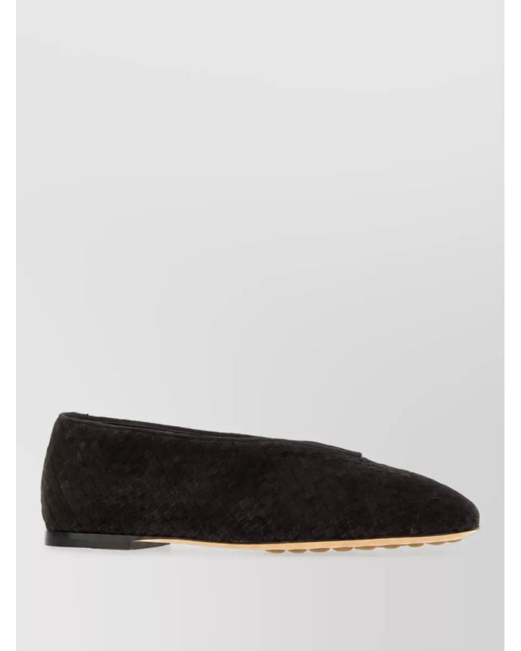 Bottega Veneta Multicolor Suede Ballerina Flats
