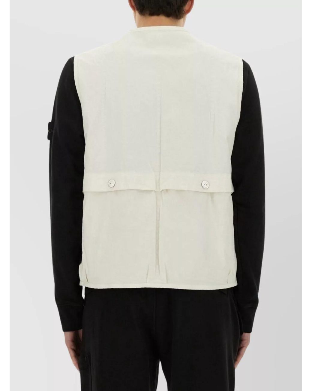 Stone Island Multicolor Cotton Blend Vest for men