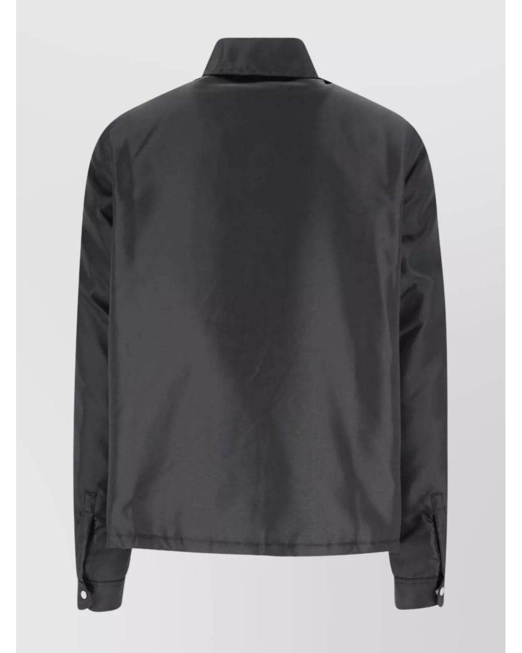 Rick Owens Black Padded Nylon Lightweight Jacket for men
