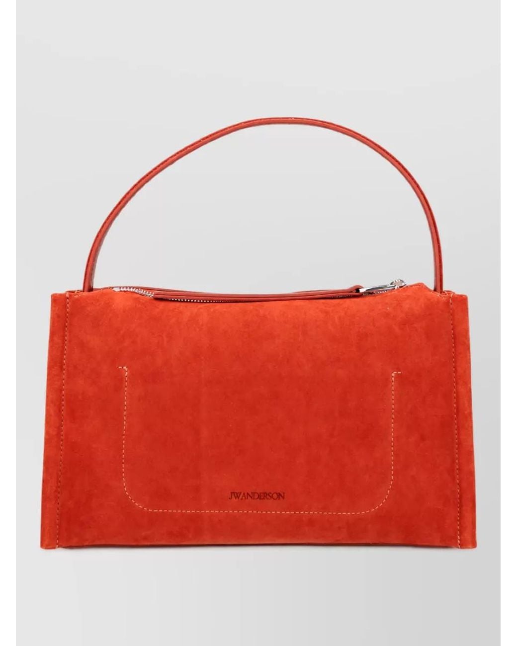J.W. Anderson Red Leather Clutch Bag