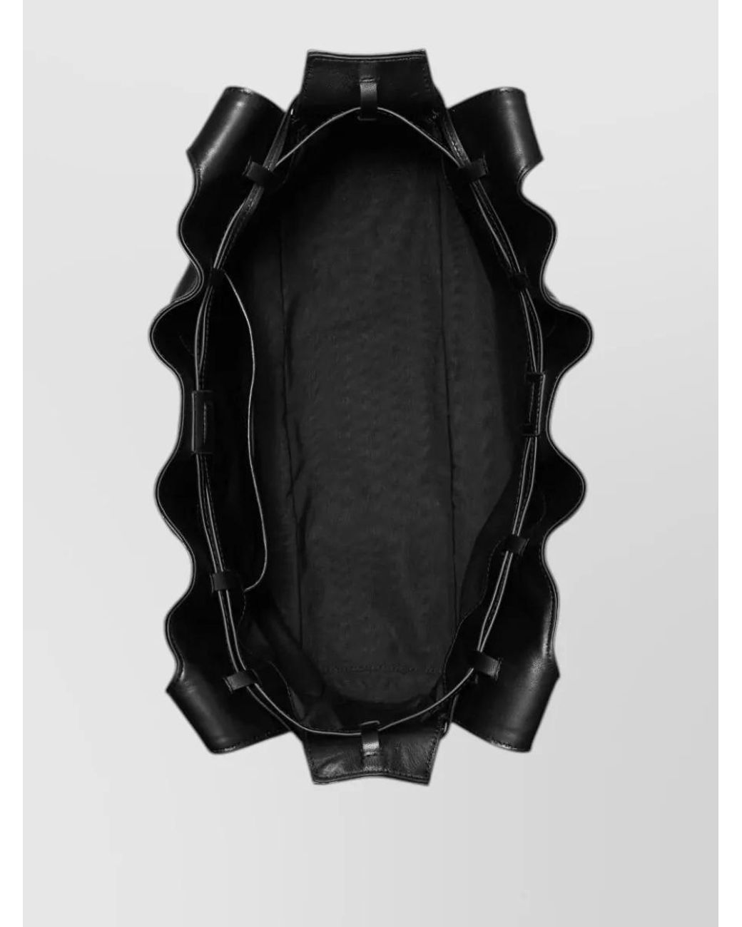 Tory Burch Black Fleming Large Leather Tote Bag