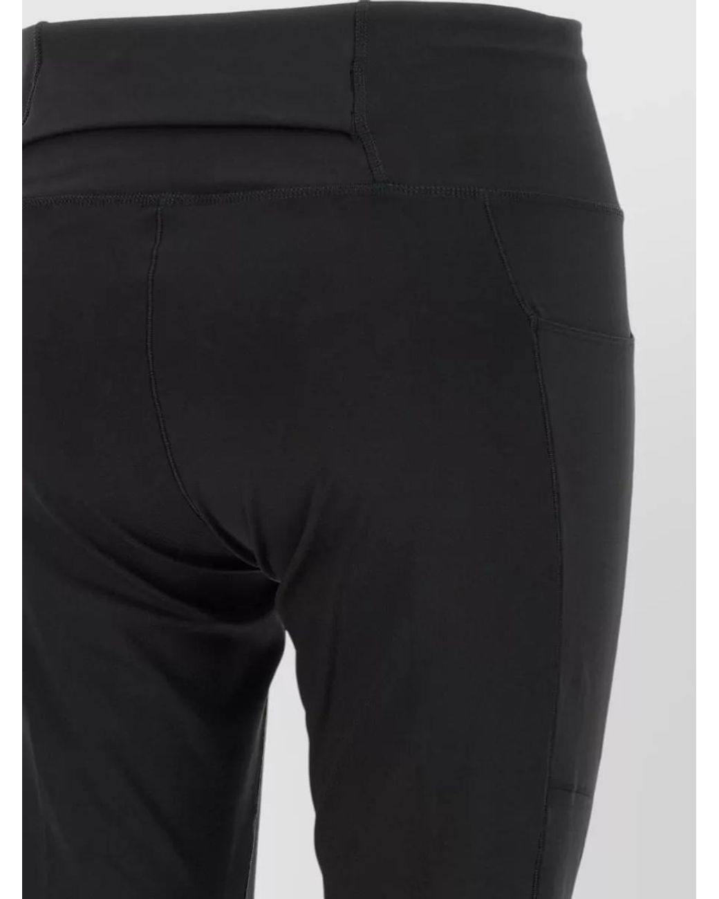 Y-3 Black High-Rise Slim-Fit Leggings