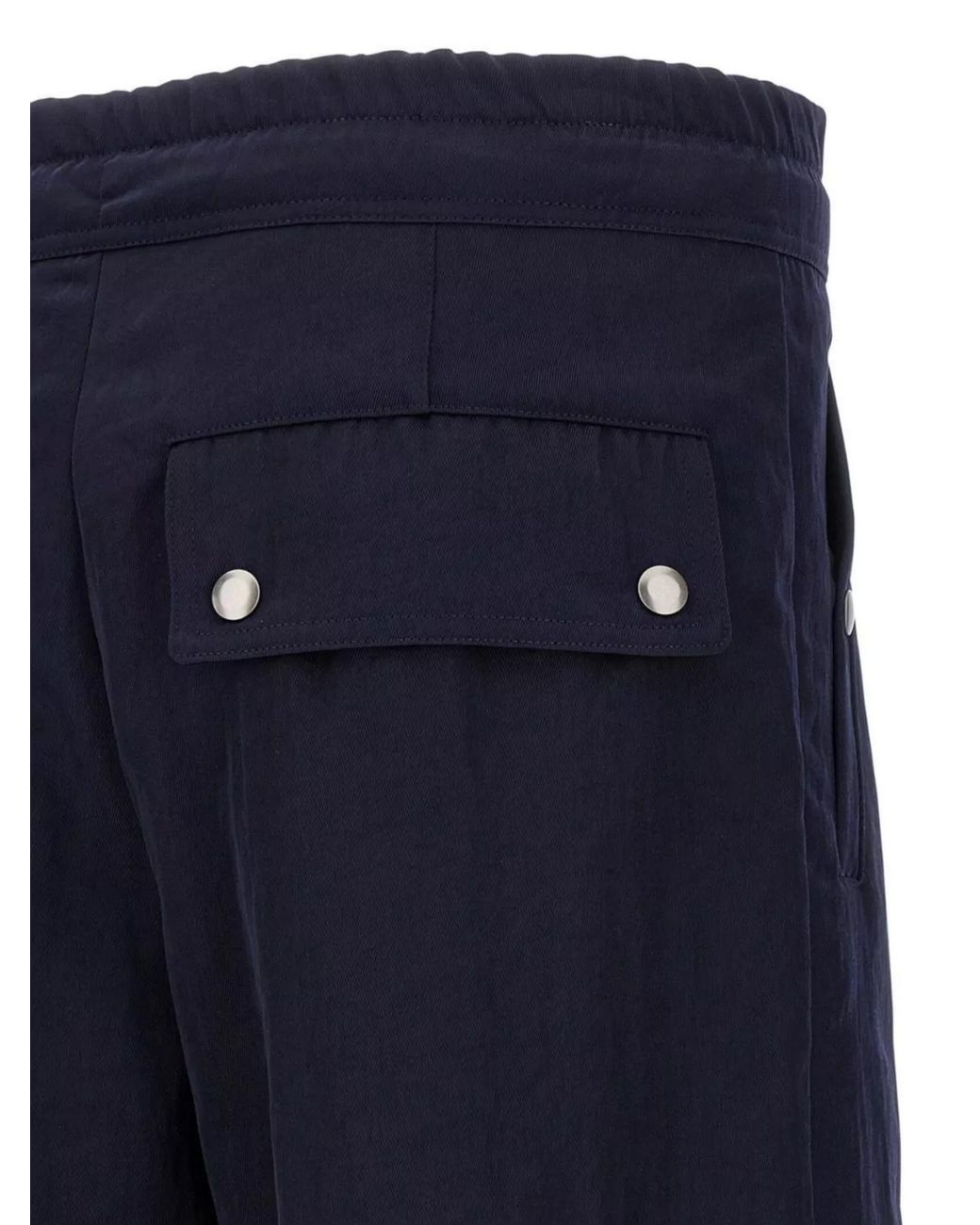 Dries Van Noten Blue Prima Wide-Leg Trousers for men