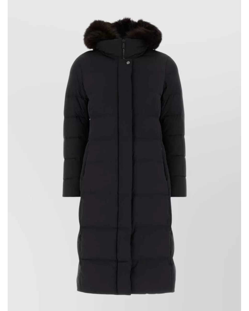 Moorer Black Down Puffer Jacket