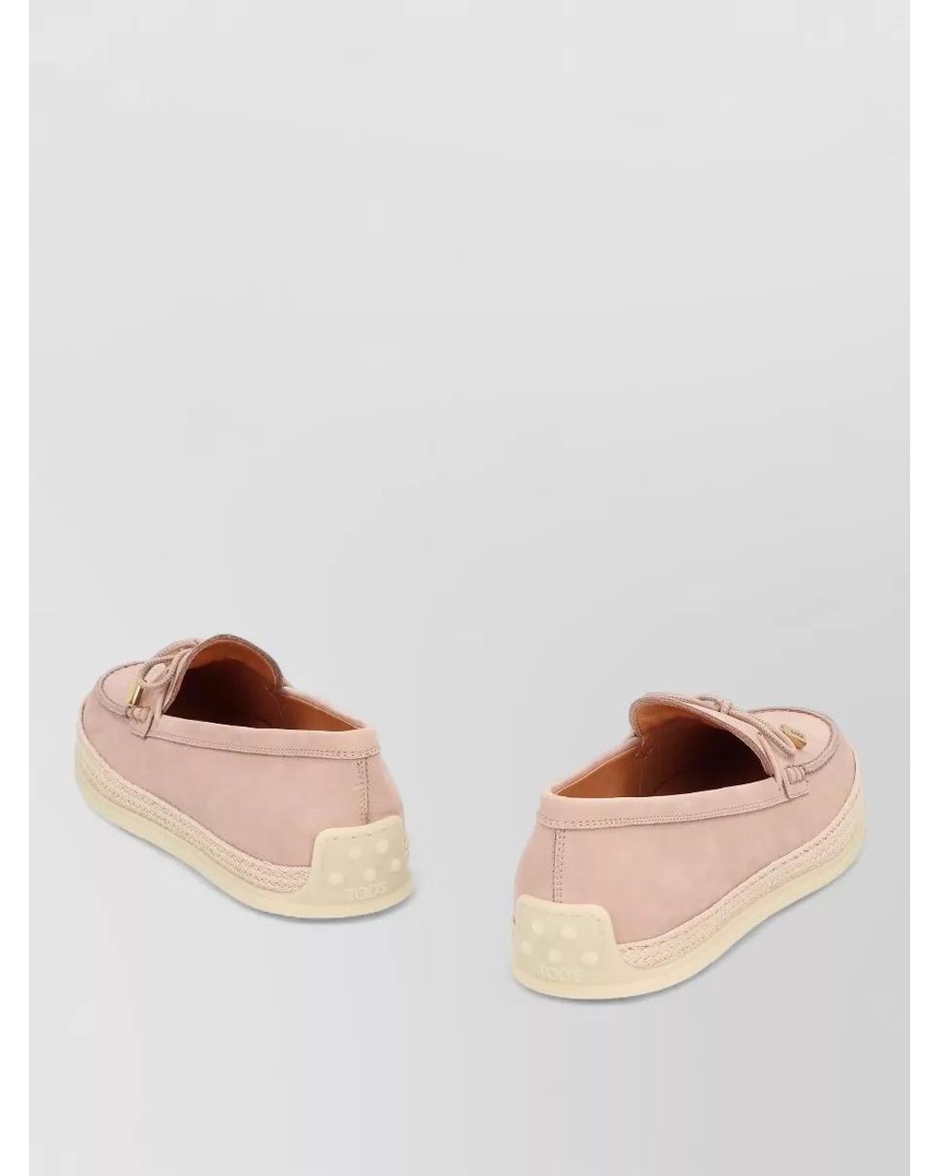 Tod's Natural Leather Slip-On Mules