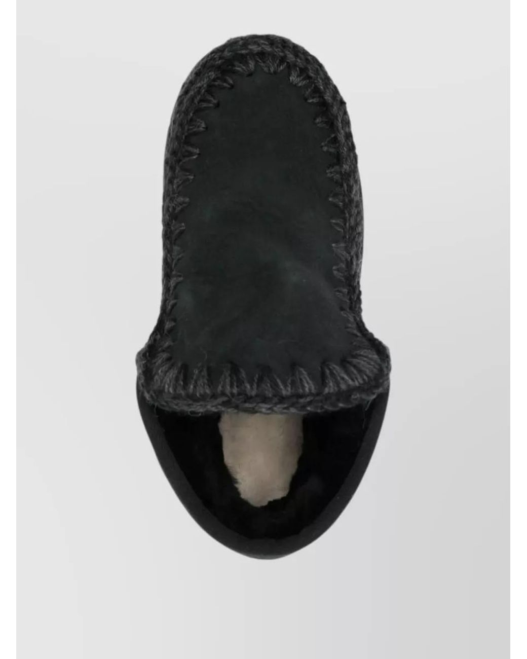 Mou Black Leather Boots