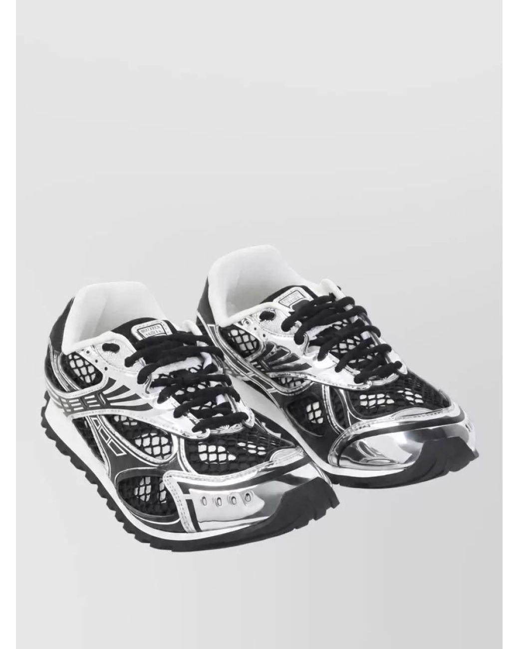 Bottega Veneta Multicolor Mesh Low-Top Sneakers