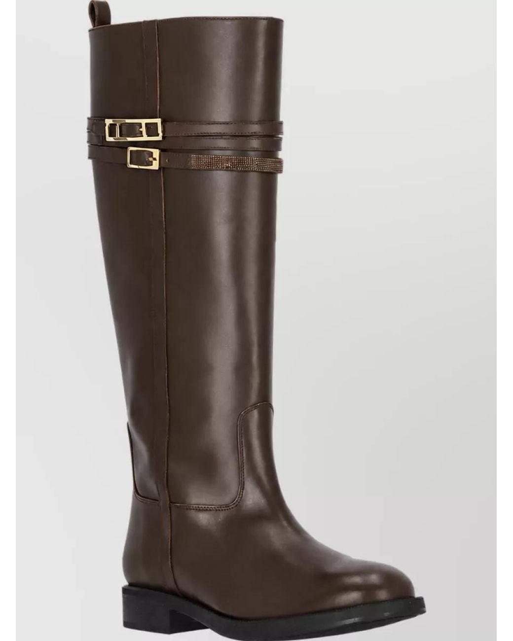 Fabiana Filippi Brown Leather Ankle Boots