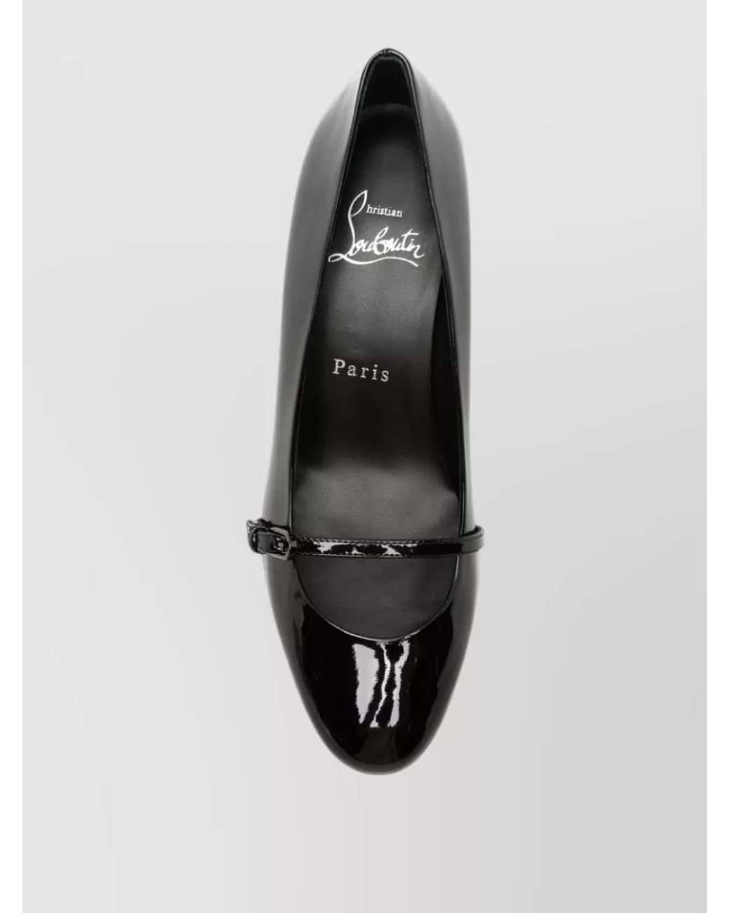 Christian Louboutin Black Patent Leather Pumps