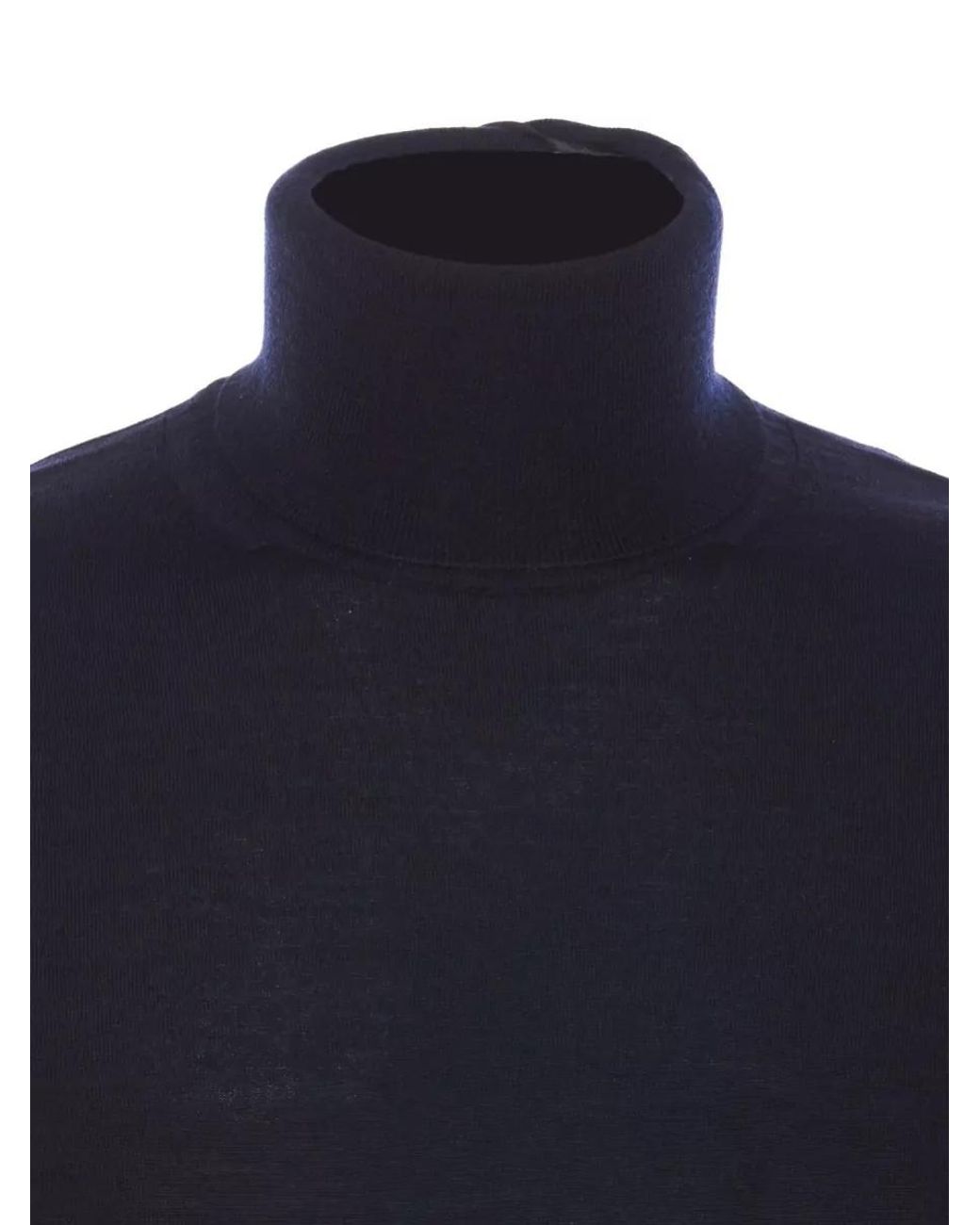 Paolo Pecora Blue Merino Wool Jumper for men