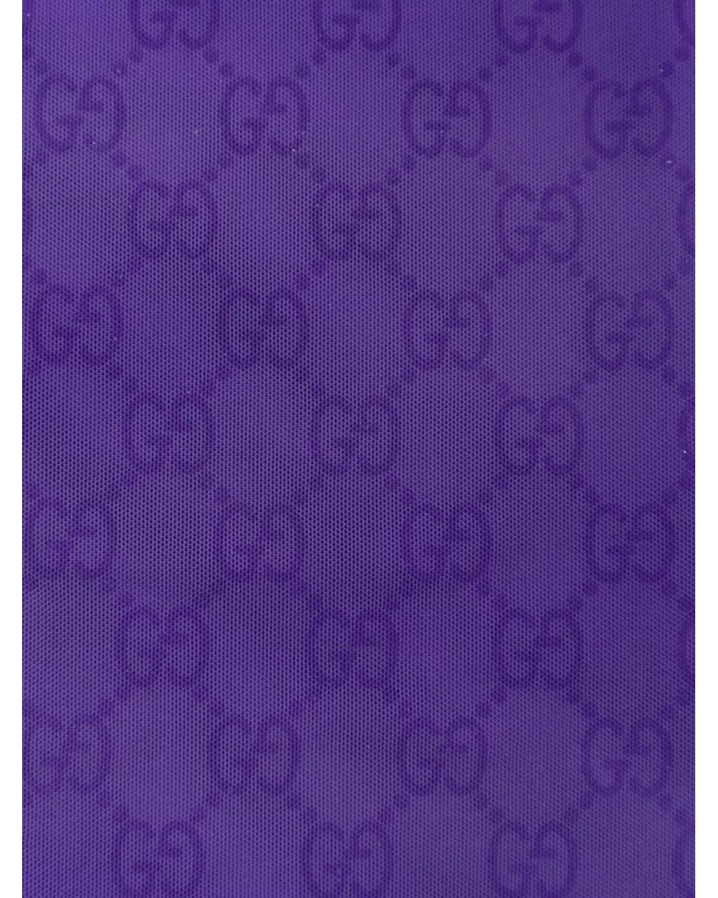 Gucci Purple Printed Stretch Tights