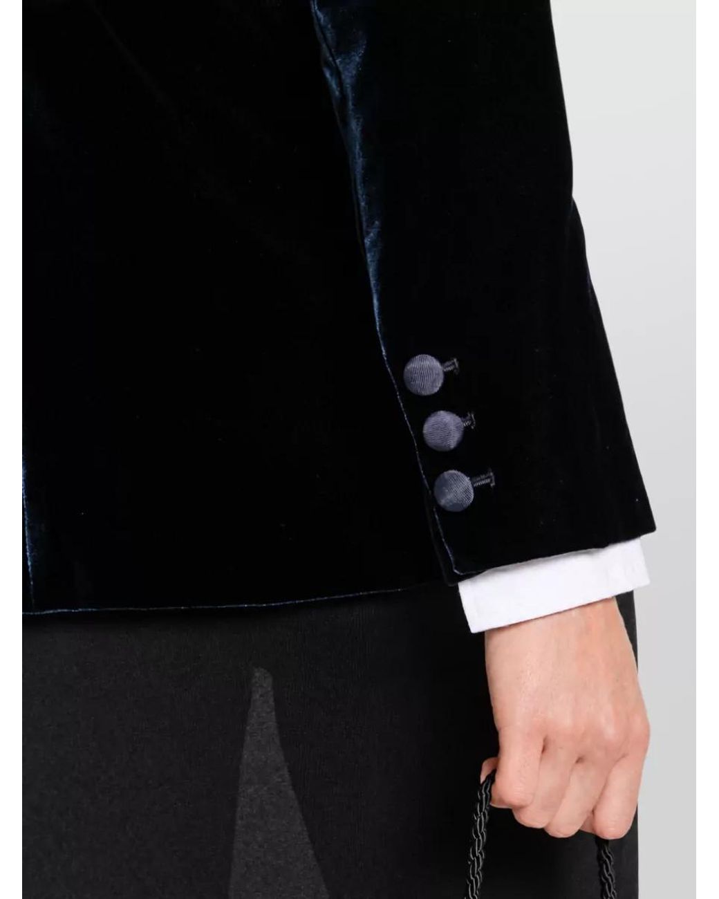 Emporio Armani Black Single-Breasted Blazer Jacket
