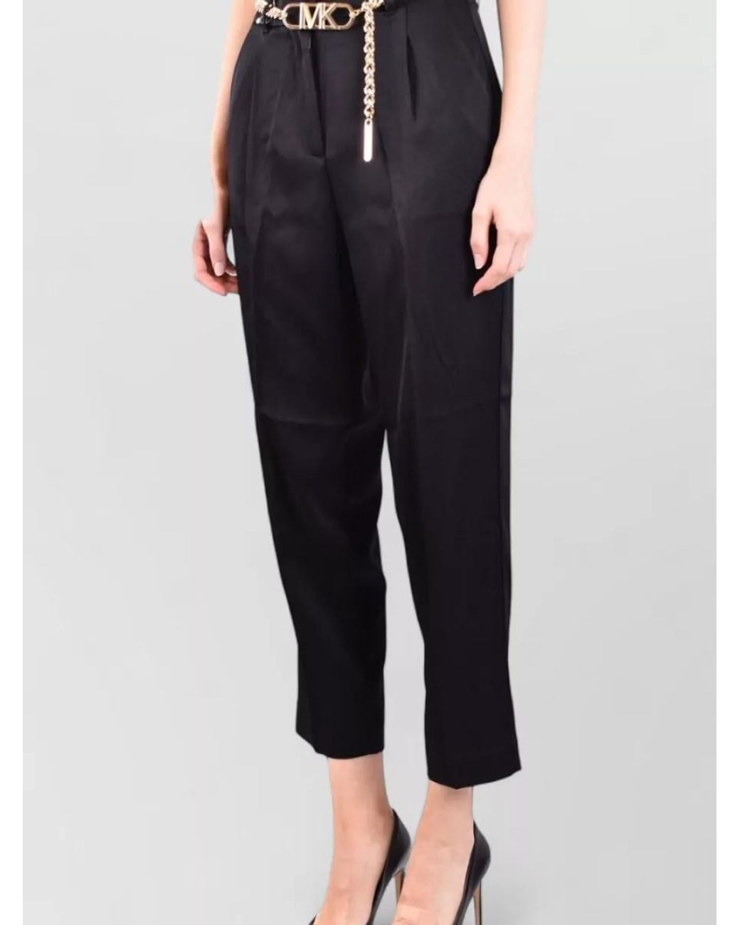 Michael Kors Black Cropped Trousers