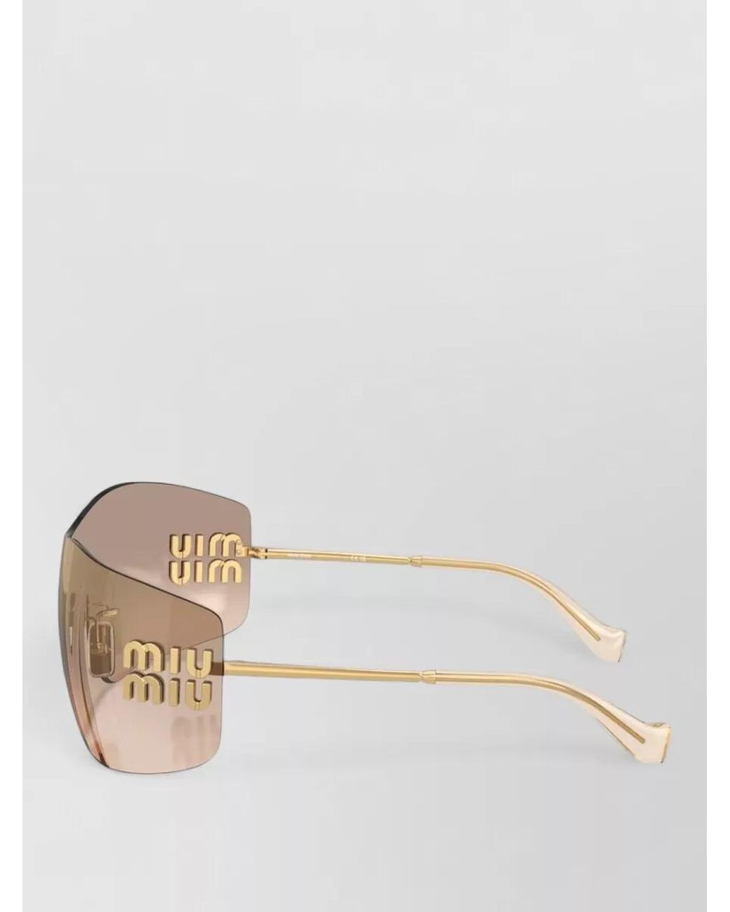 Miu Miu Natural Acetate Sunglasses