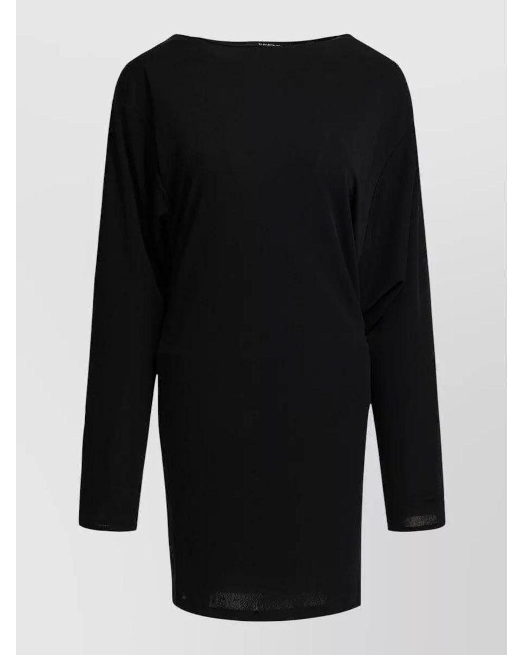 Jacquemus Black Mistral Knee-Length Dress