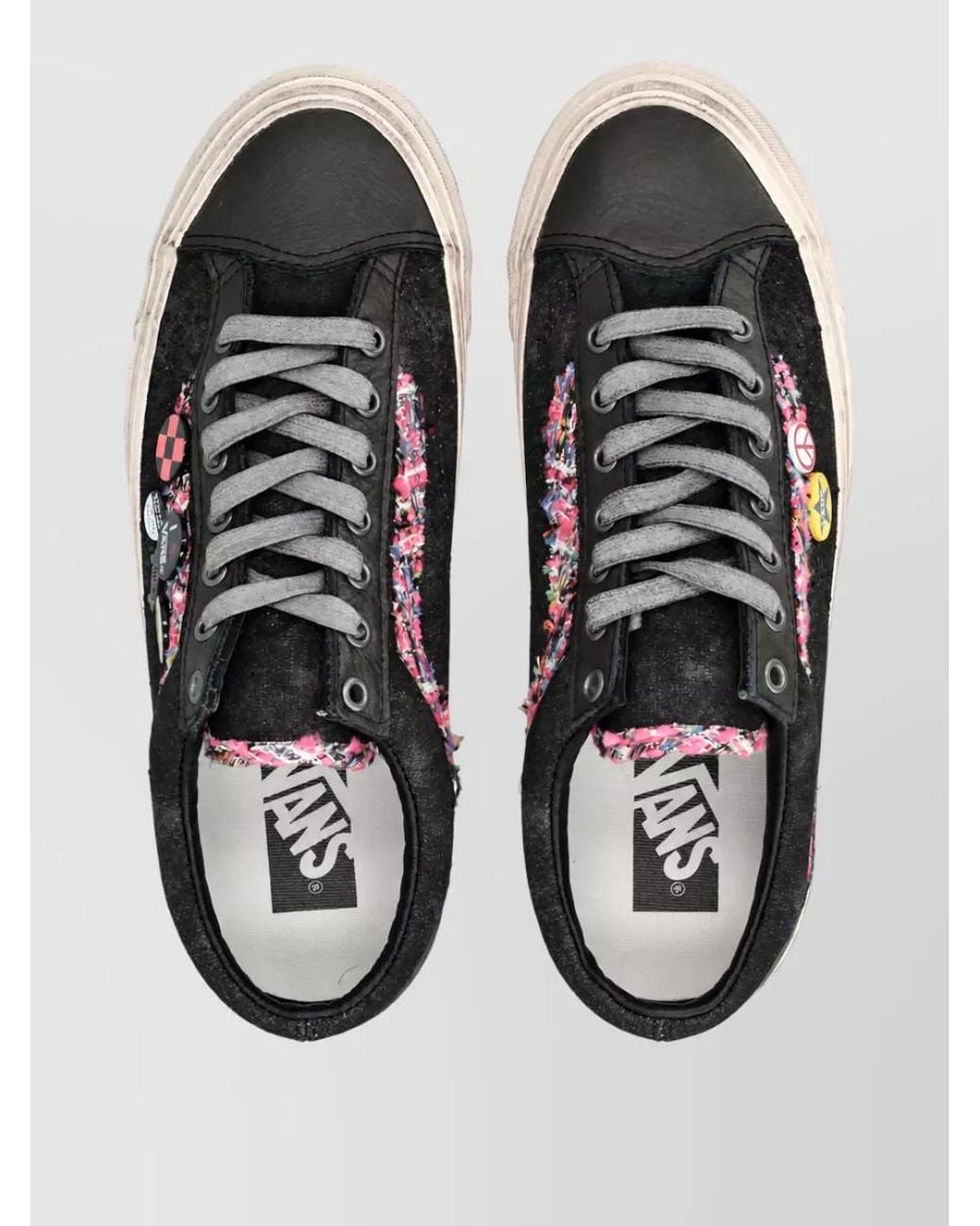 Vans Multicolor Lace-Up Low-Top Sneakers