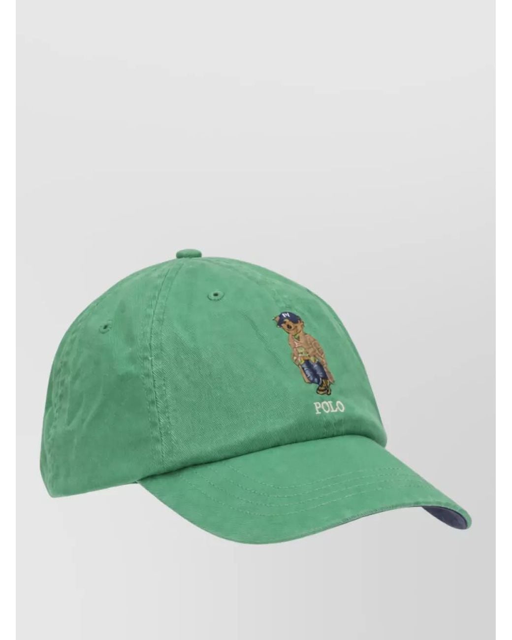 Polo Ralph Lauren Green Cotton Baseball Cap for men