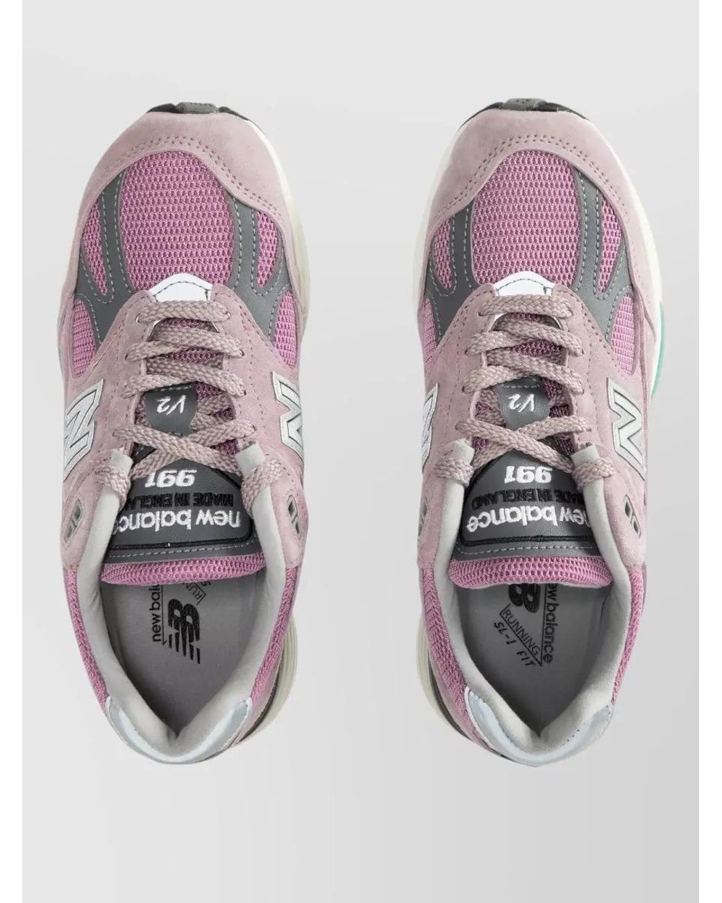 New Balance Pink Low-Top Sneakers for men