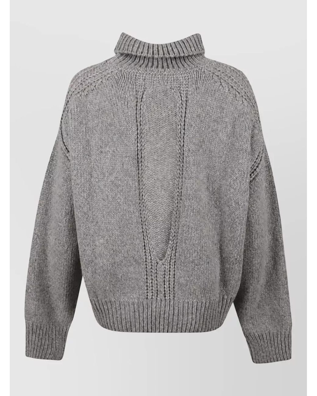 Sa Su Phi Gray High Neck Jumper
