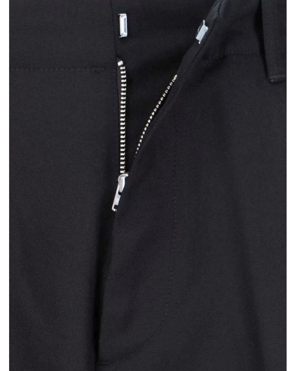 Our Legacy Blue Wool Straight-Leg Trousers for men