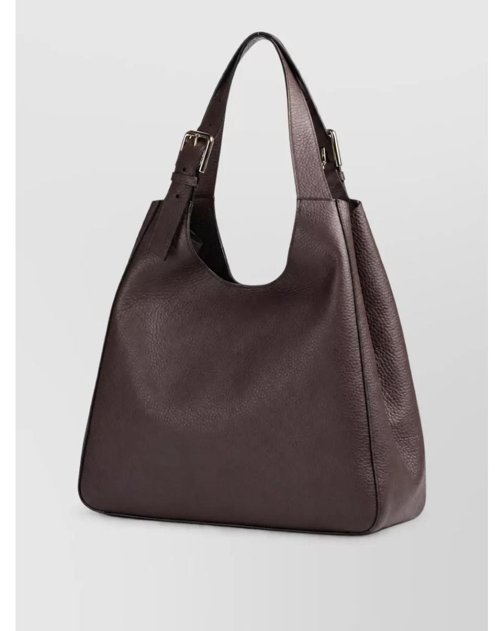 Furla Brown Na Leather Shoulder Bag