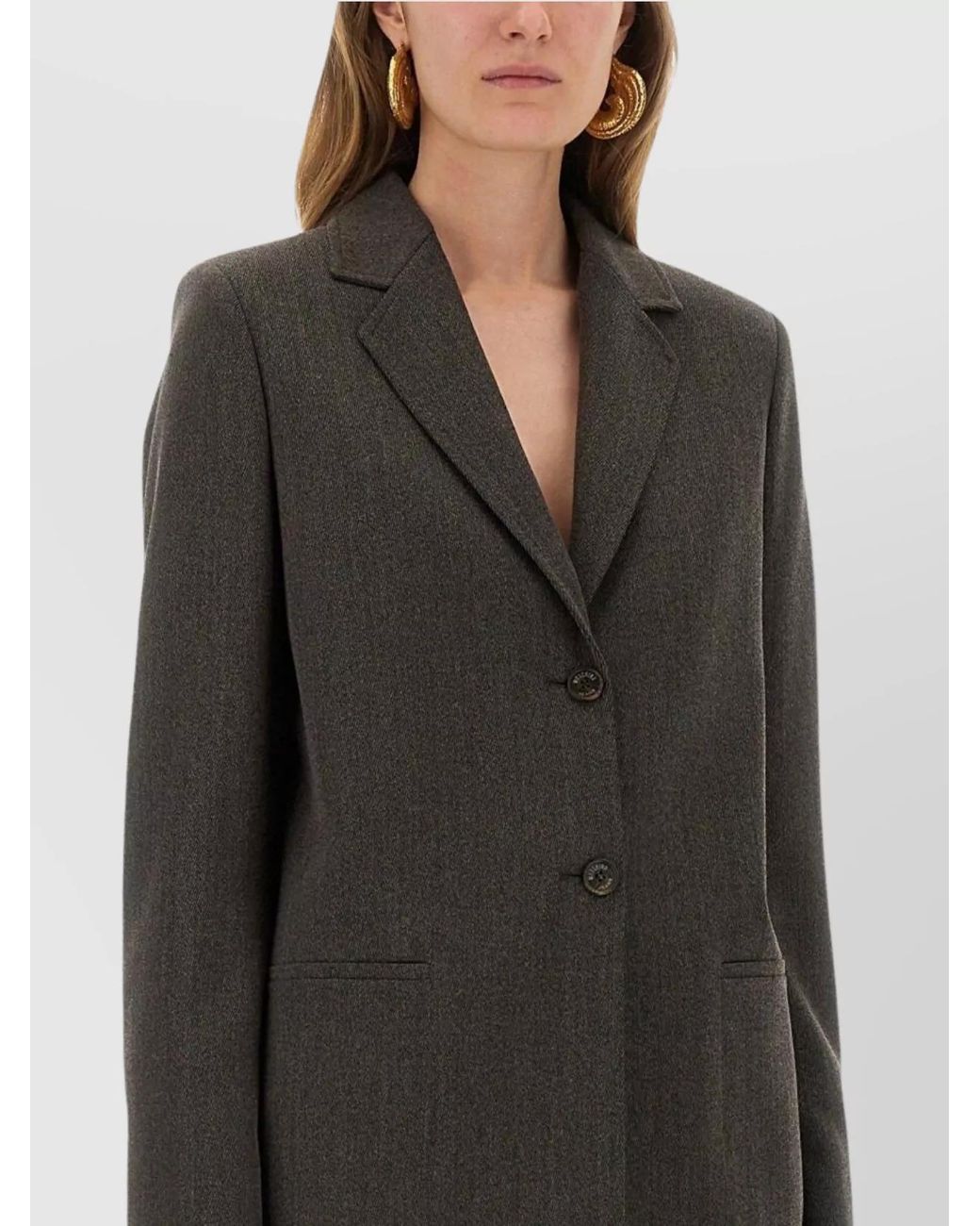 Moschino Gray Wool Blazer