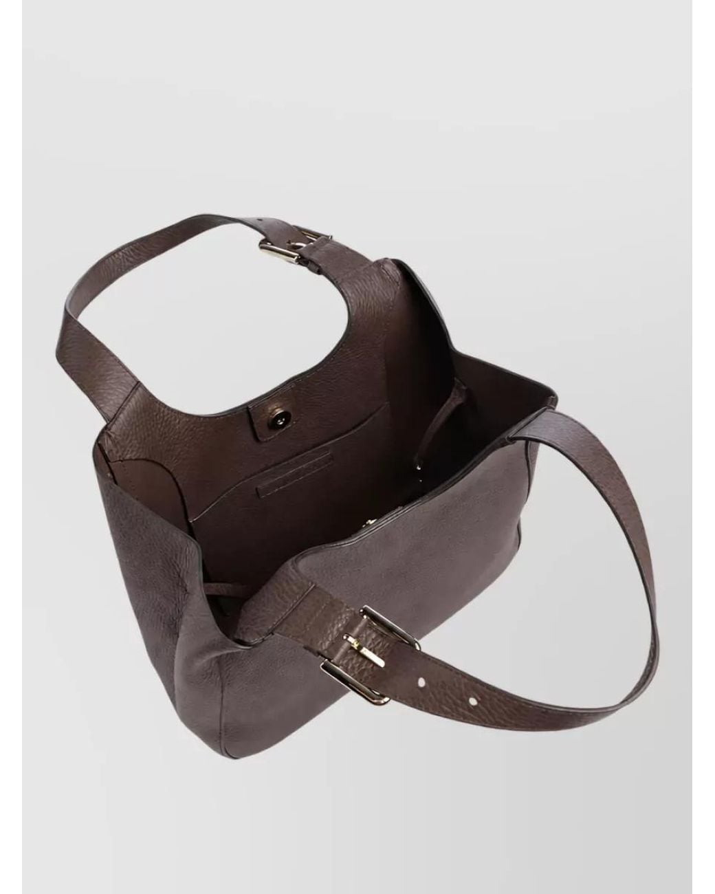 Furla Brown Medium Leather Shoulder Bag