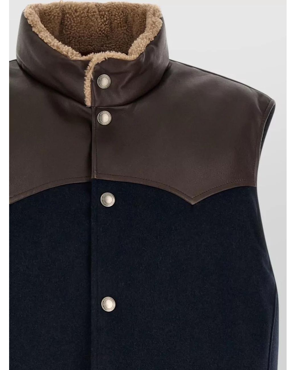 Brunello Cucinelli Blue Waistcoats for men