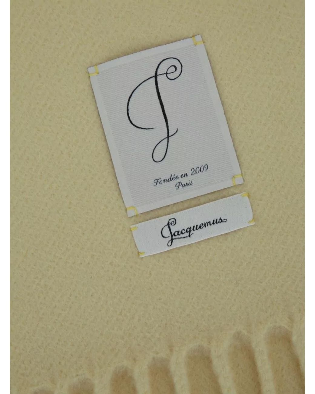 Jacquemus Metallic Wool Scarf
