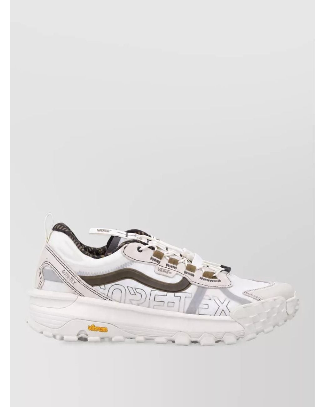Vans White Gore-Tex Low-Top Lace-Up Shoes