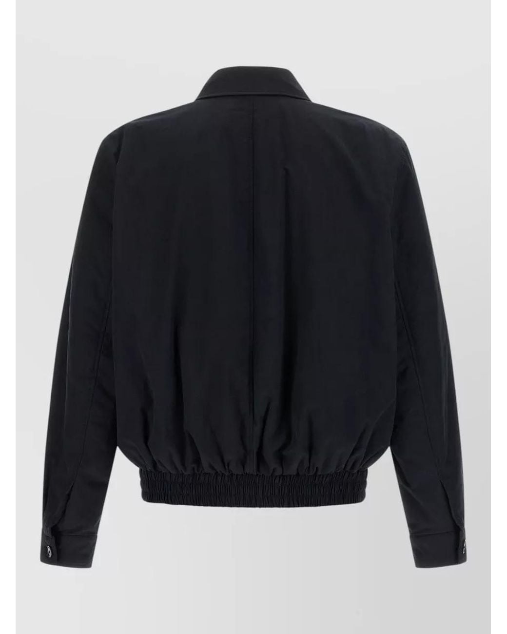 Saint Laurent Blue Cotton Single-Breasted Jacket for men