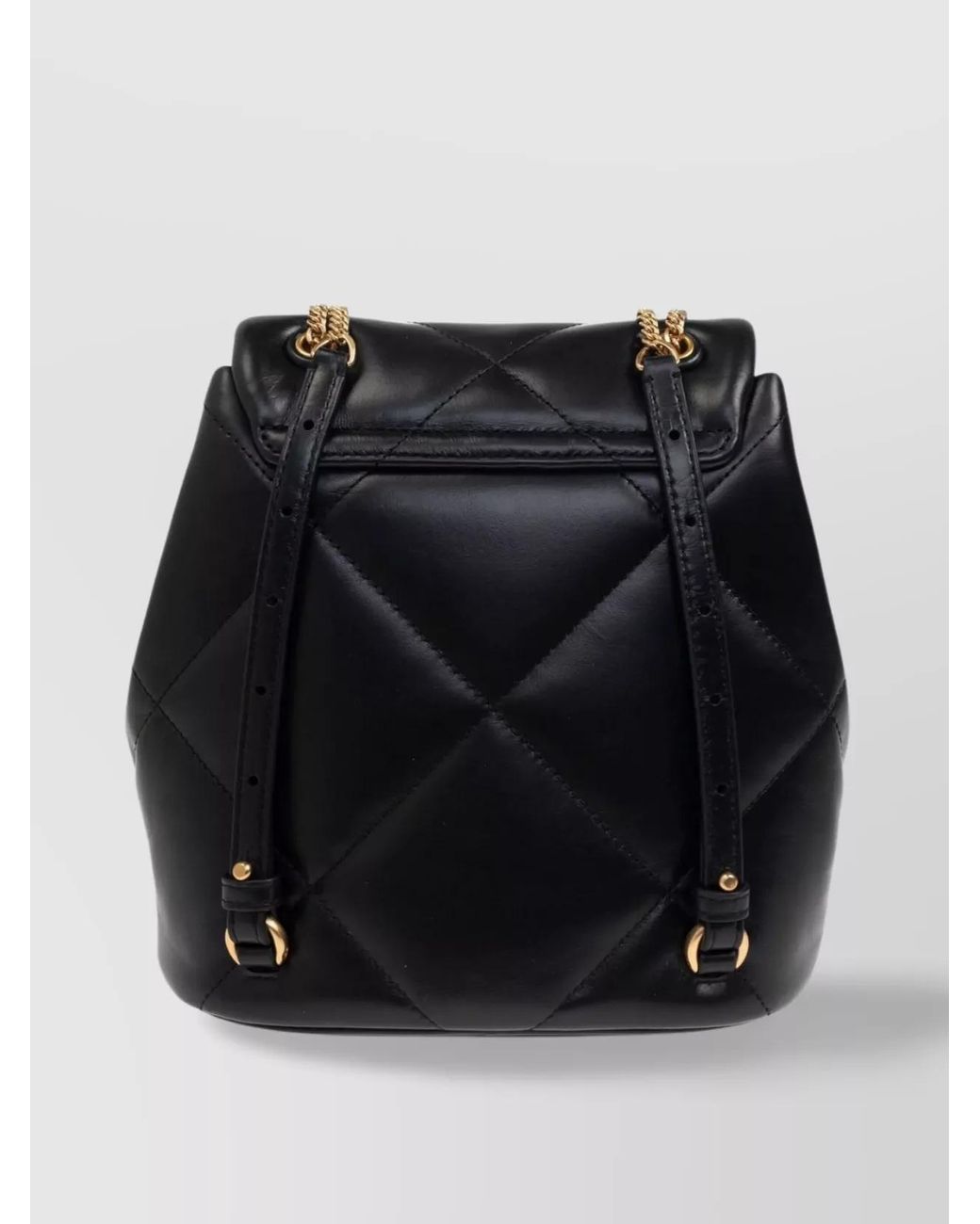 Tory Burch Black Kira Mini Leather Backpack
