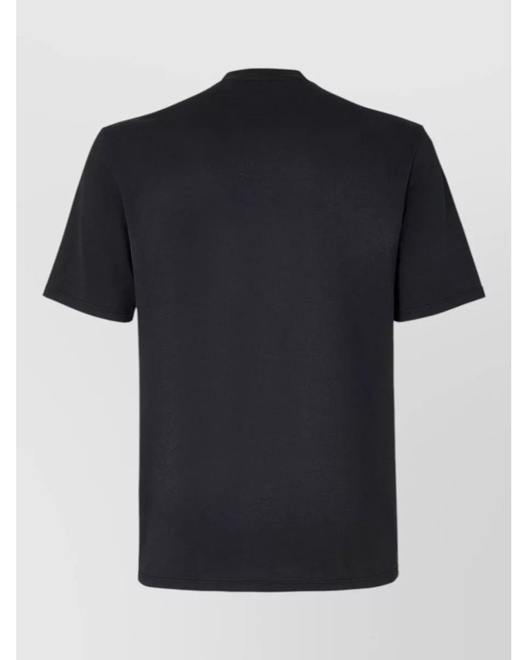 Fendi Black Cotton Regular-Fit Short-Sleeve T-Shirt for men