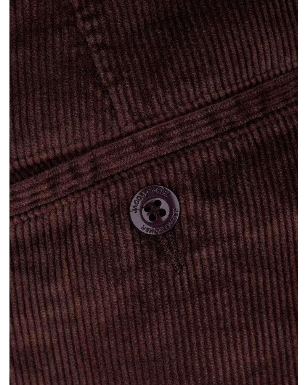 Jacob Cohen Brown Corduroy Chinos for men