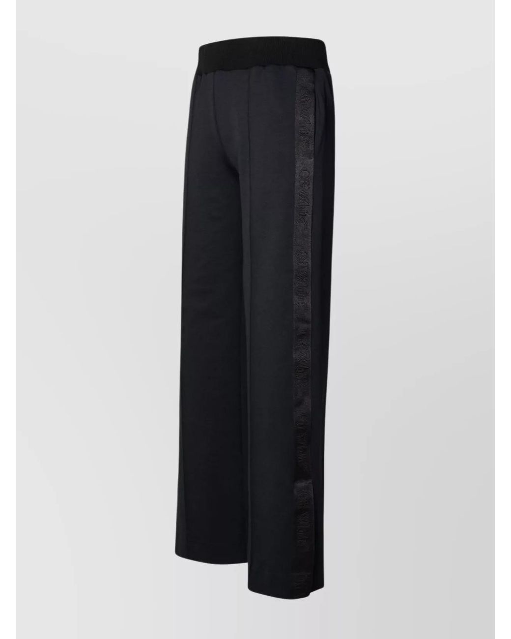 Off-White c/o Virgil Abloh Blue Wide-Leg Trousers