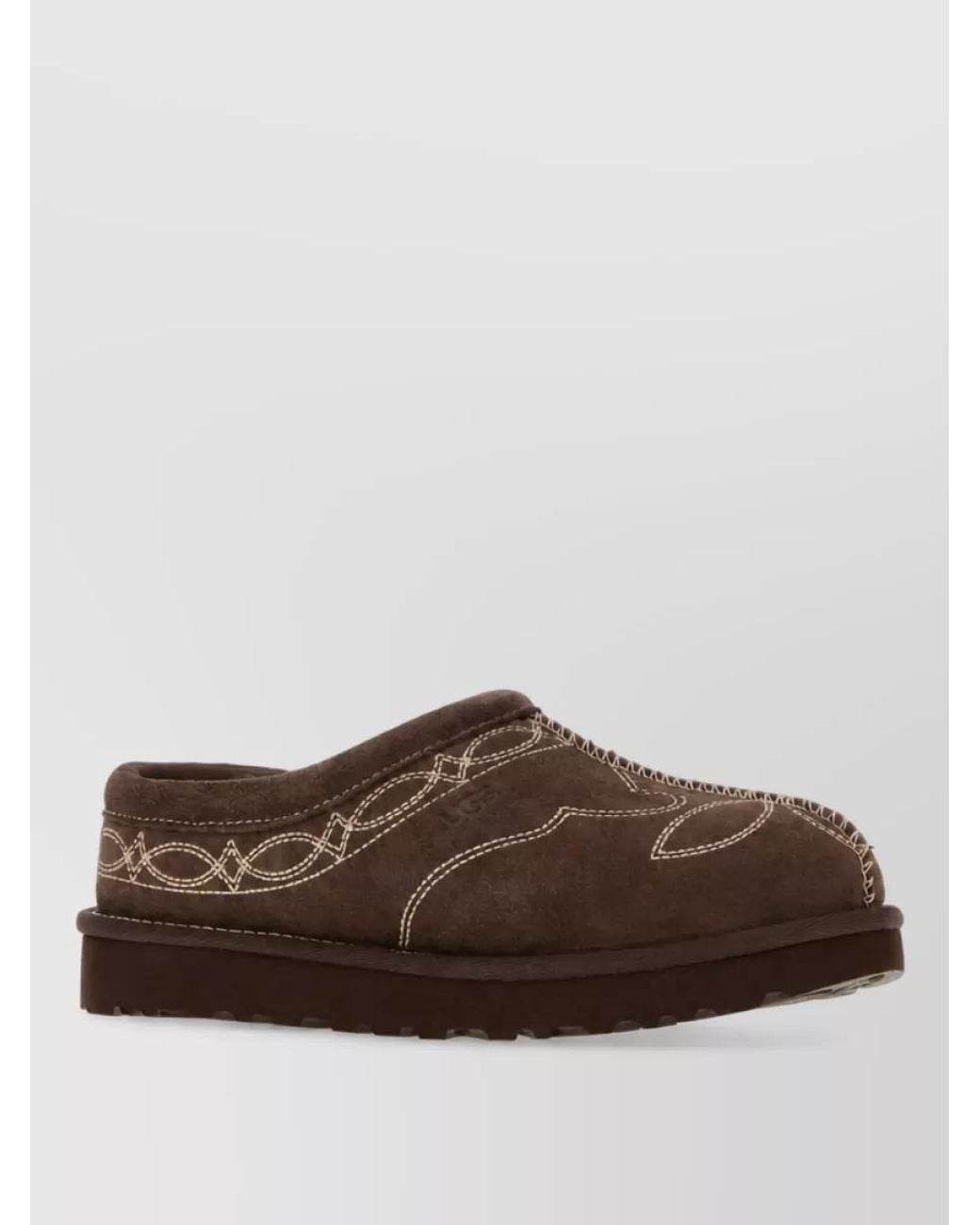 Ugg Brown Suede Leather Slippers